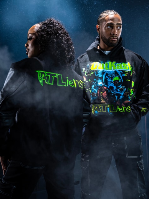 Outkast x Atlanta Falcons 30th Anniversary ATLiens Collection